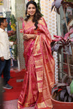 Rich Banarasi Soft Lichi Silk Saree with Jacquard Weave