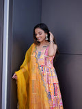 Premium Modal Satin printed 3 piece set