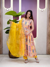 Premium Modal Satin printed 3 piece set