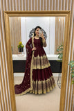 Embroidered Sequence Lehenga Set