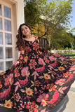 3-Piece Printed Anarkali Set