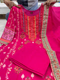 Timeless Pink Handcrafted Suit Set