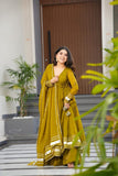 Elegant Hand Gotta Work Anarkali Set – A Perfect Blend of Grace & Festive Charm