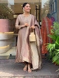 Gold Banarasi Suit Set
