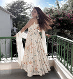Elegant embroidered Anarkali suit set