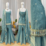 Premium Fendy Silk 3-Piece Set – Elegant & Festive Ready