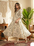 Stylish V-Neck Kurta Set with Organza Dupatta