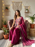 Modal Satin Kurta Set – Luxe & Effortless Chic