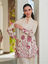 Pure Cotton Flex cream printed co-ord set