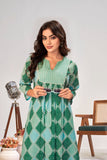 Cotton blend Geometrical Printed Co-ord Set