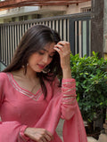 Premium Tabby Organza Sharara Set