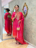 Grace in Every Thread – Premium Embroidered Silk suit set