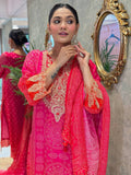Grace in Every Thread – Premium Embroidered Silk suit set