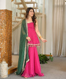 Bandhani Embroidered 3-Piece Set
