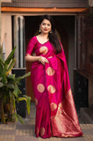 Banarasi Soft Silk Saree with Rich Pallu