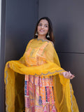 Premium Modal Satin printed 3 piece set