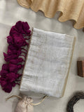 Elegant Raga Tissue Cotton Saree