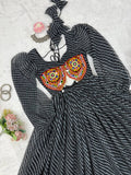 DesignerBlack Anarkali Gown