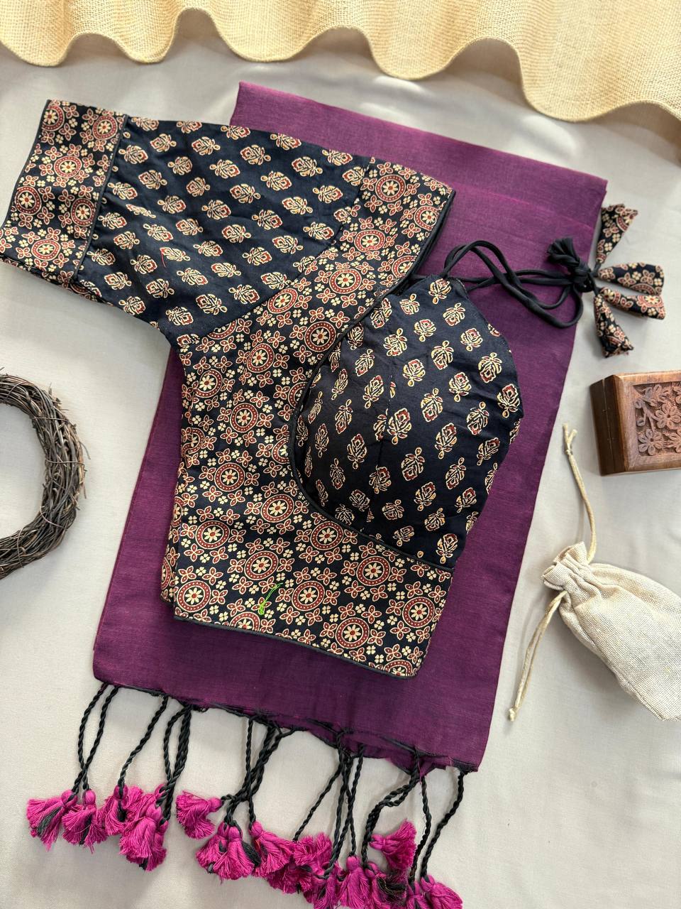 CF-105 – Elegant Khadi Cotton Saree