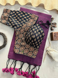 CF-105 – Elegant Khadi Cotton Saree