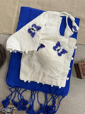 Elegance in Every Drape – Khadi Cotton Saree with Blouse