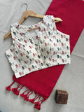 CF-107 – Graceful Khadi Cotton Saree