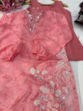 3-Piece Printed Shrug Set