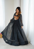 DesignerBlack Anarkali Gown