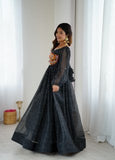 DesignerBlack Anarkali Gown