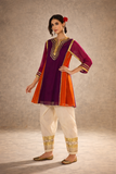 Elegant Chinon Gota Patti Set