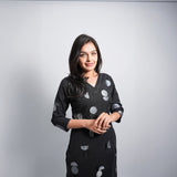 Black Embroidered Co-ord Set – Effortless Elegance for the Modern Woman