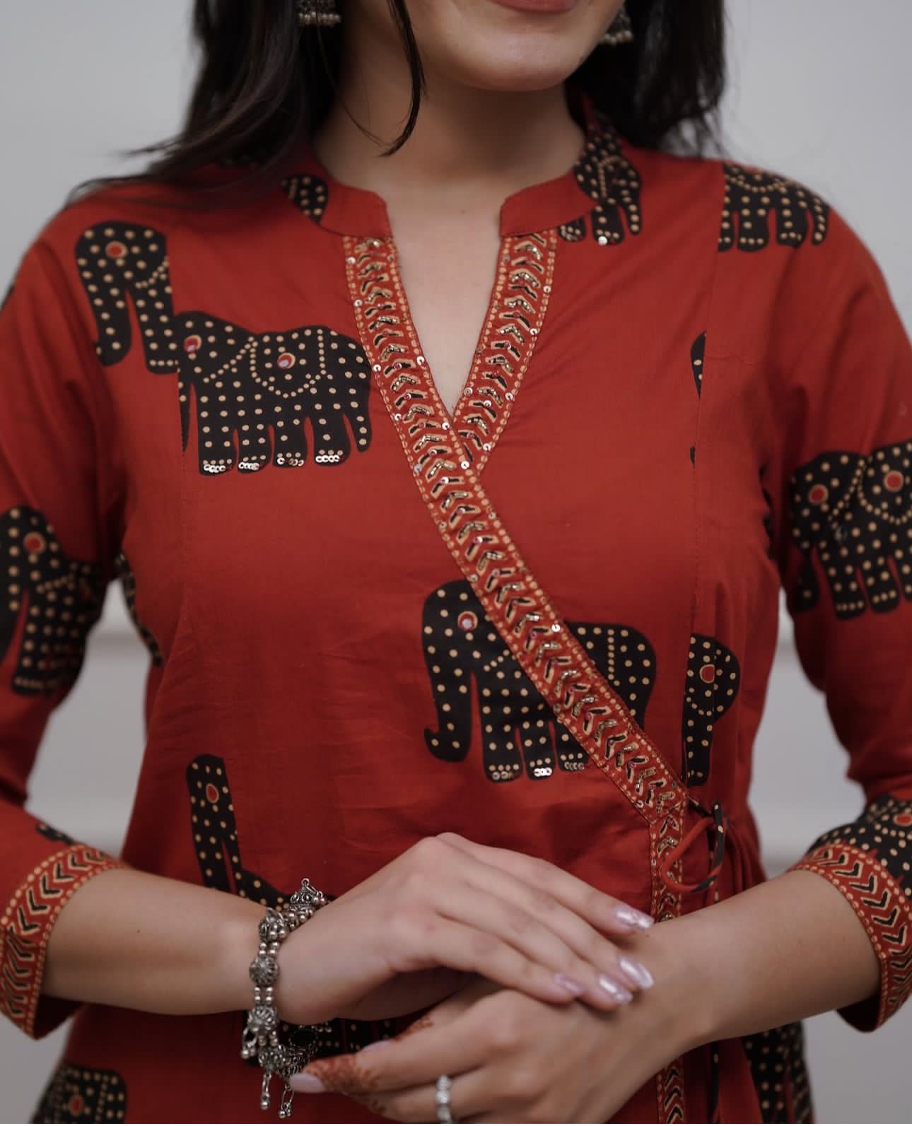 Grace Meets Comfort – Angrakha Style