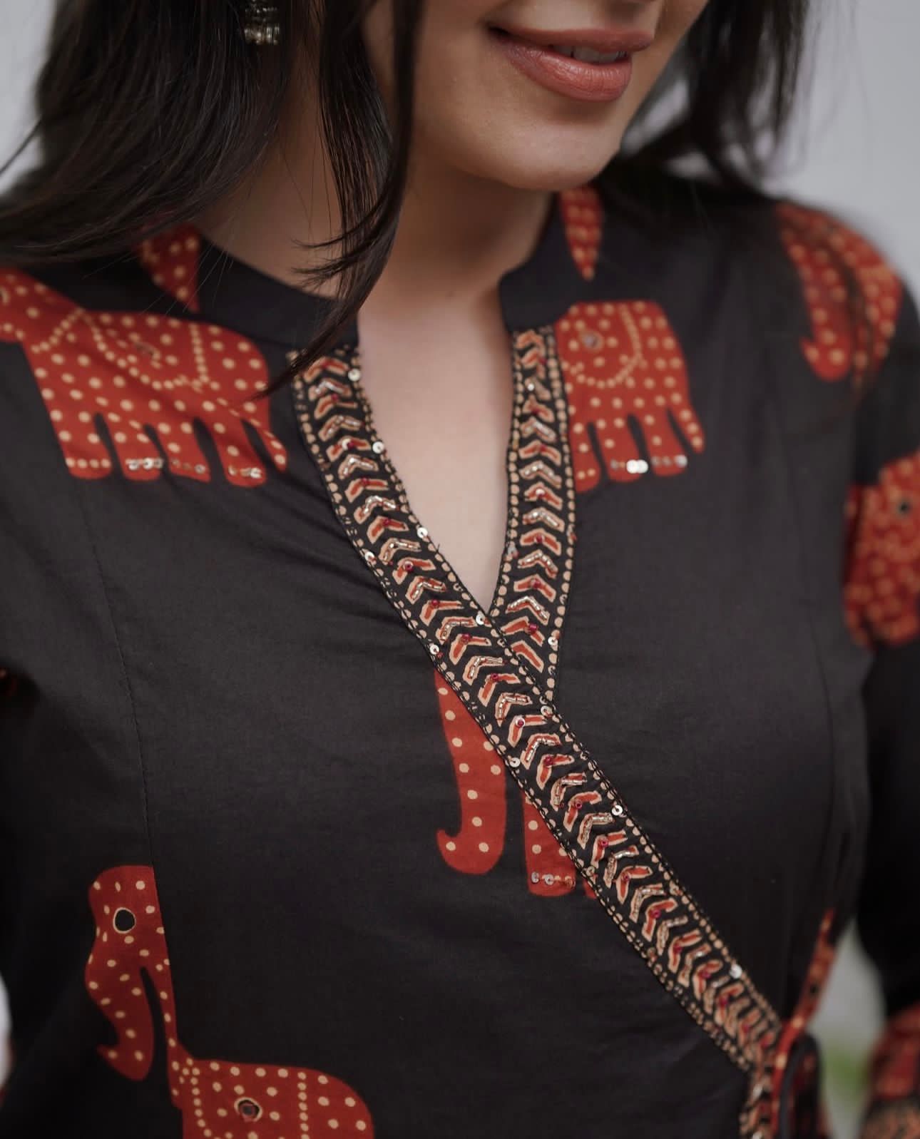 Grace Meets Comfort – Angrakha Style
