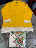 Cotton Co-ord Set with printed pants