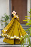 Elegant Hand Gotta Work Anarkali Set – A Perfect Blend of Grace & Festive Charm