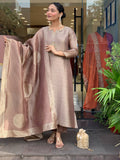 Gold Banarasi Suit Set