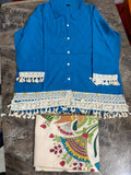 Cotton Co-ord Set with printed pants
