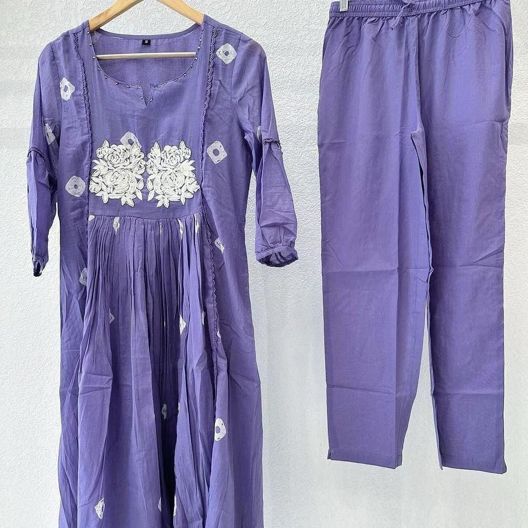 Festival Bandhej Kurti pant Collection