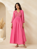 Pure Banarasi Mul Chanderi handwork  Suit Set