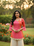 Bandhani Print Designer Laila Kurti