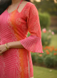 Bandhani Print Designer Laila Kurti