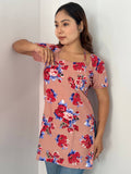 Floral cotton Print Designer Laila Kurti
