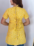 Pure Cotton Designer Floral Print Kurti