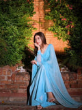 Faux Georgette 3-Piece Suit Set