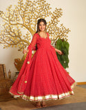 Rani Festive Bandhej Print Gown Set