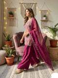 Modal Satin Kurta Set – Luxe & Effortless Chic
