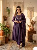 Chanderi Silk Kurta Set – Graceful & Timeless